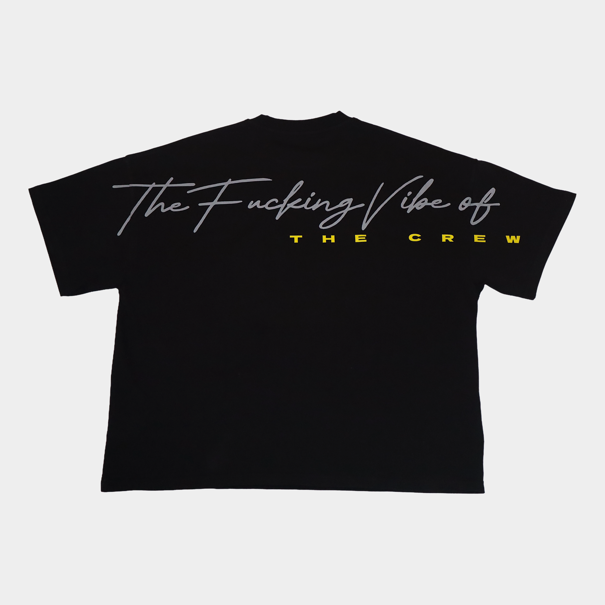 BLACK SCRIPT TEE