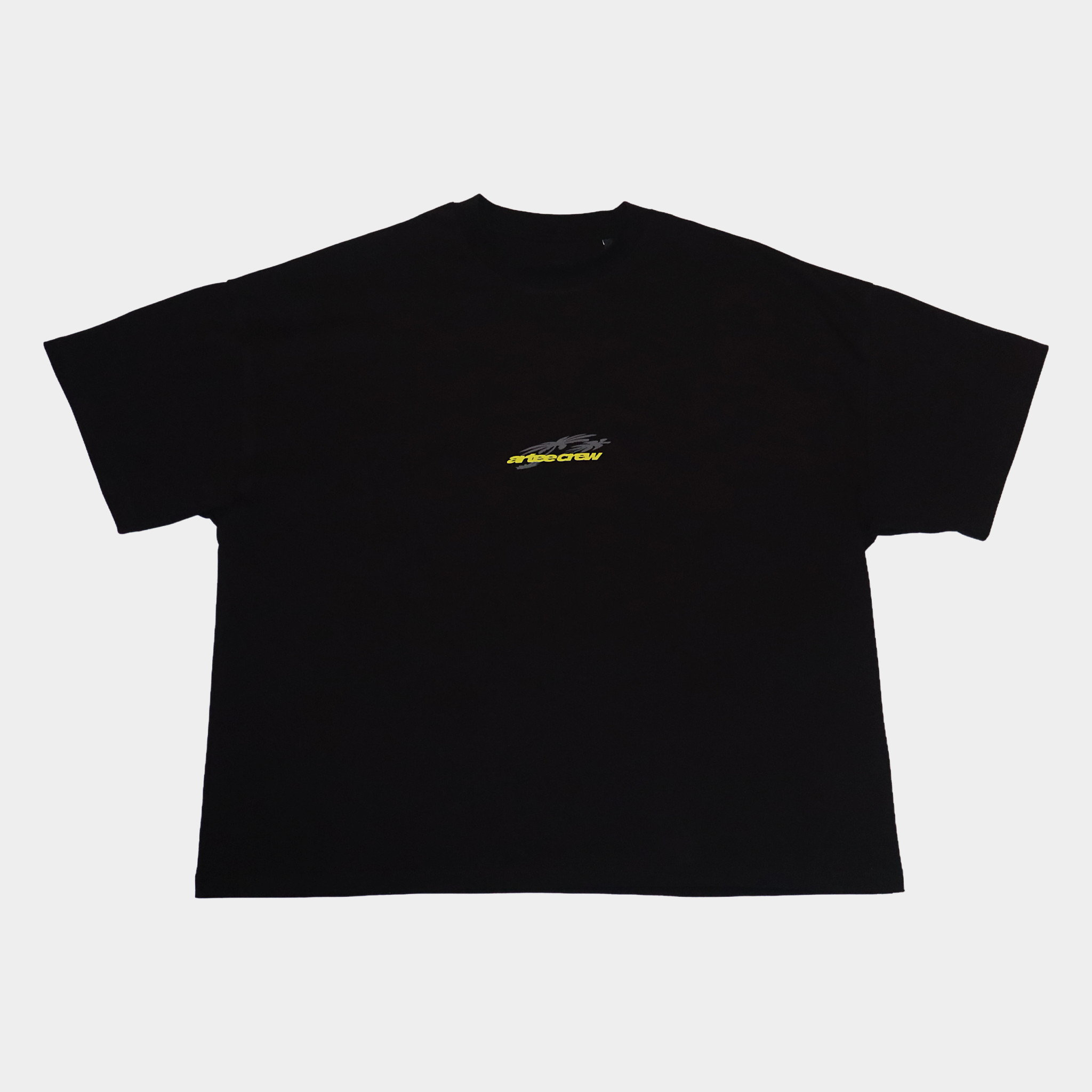 BLACK SCRIPT TEE