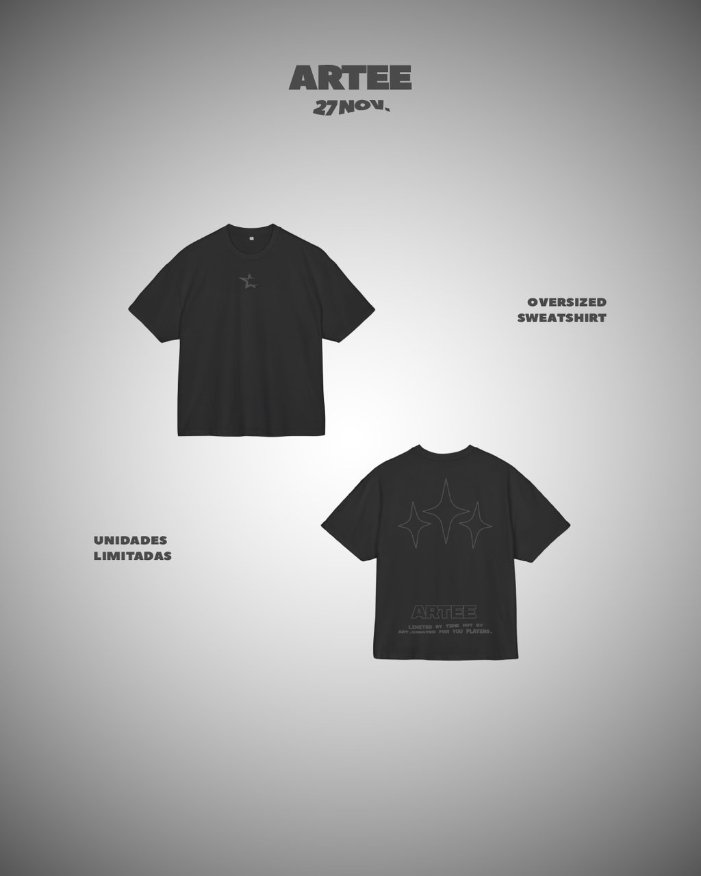 OVERSIZED TEE "LUNATIC"