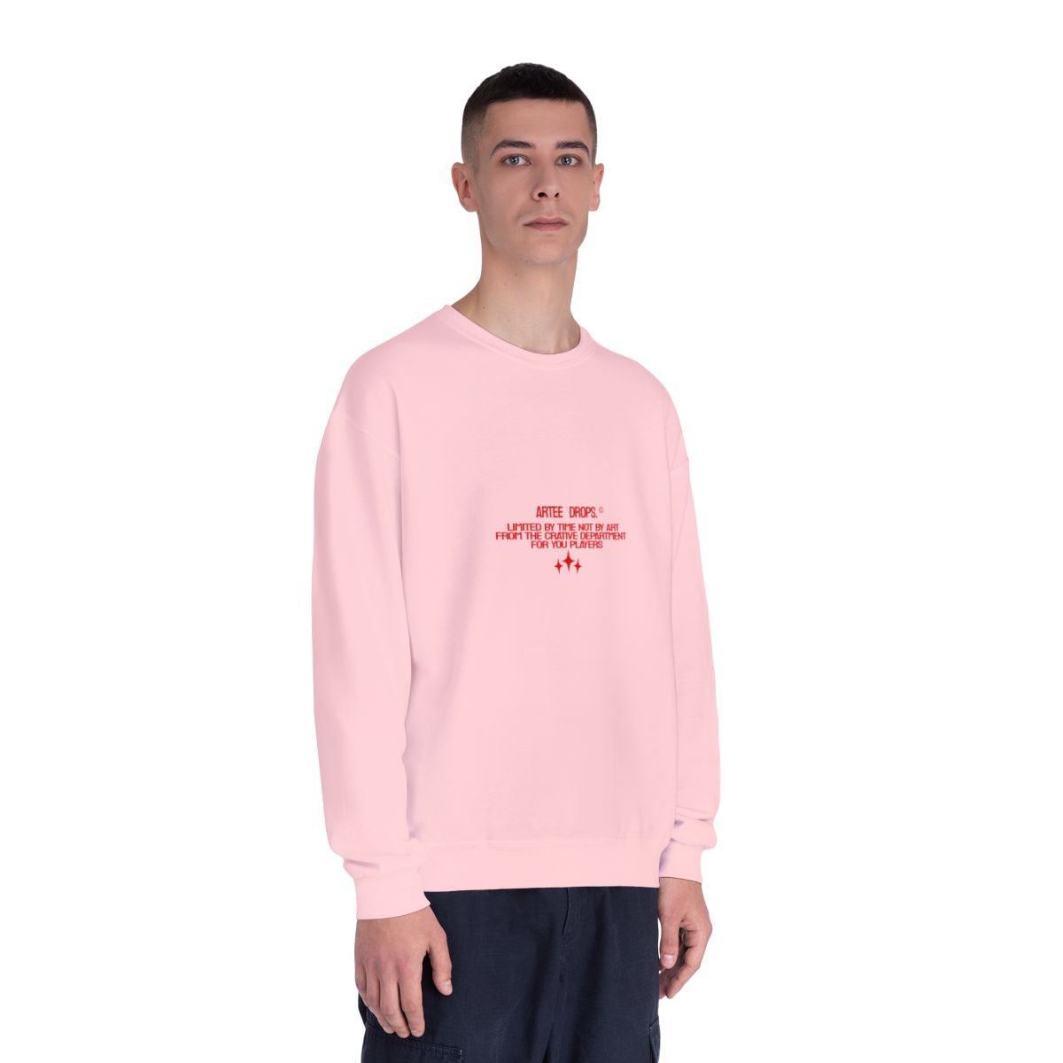 OVERSIZED CREWNECK "PINK SHOT"